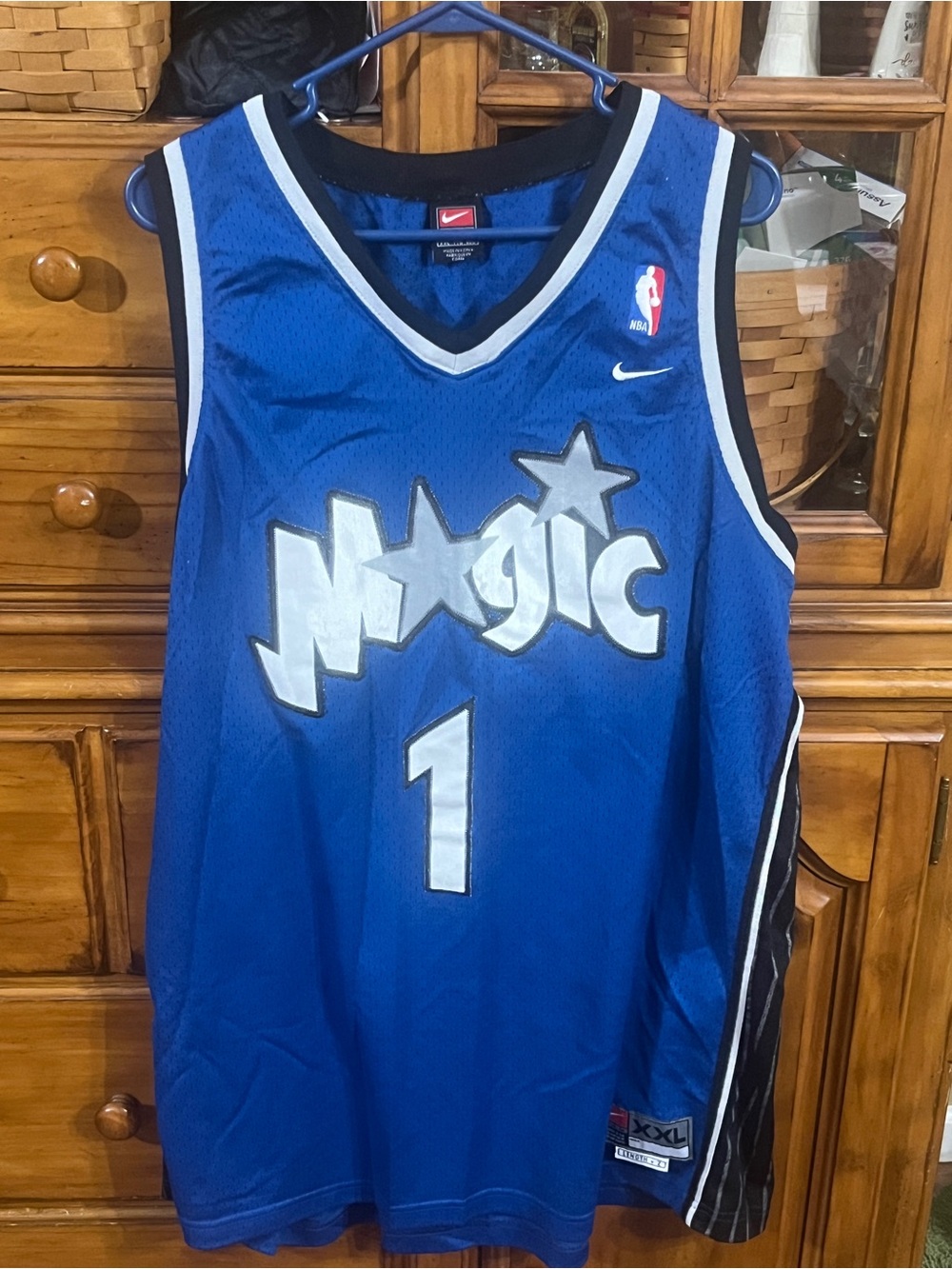 Nike Orlando Magic #1 Blue Basketball Jersey